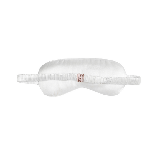 White Silk Eye Mask