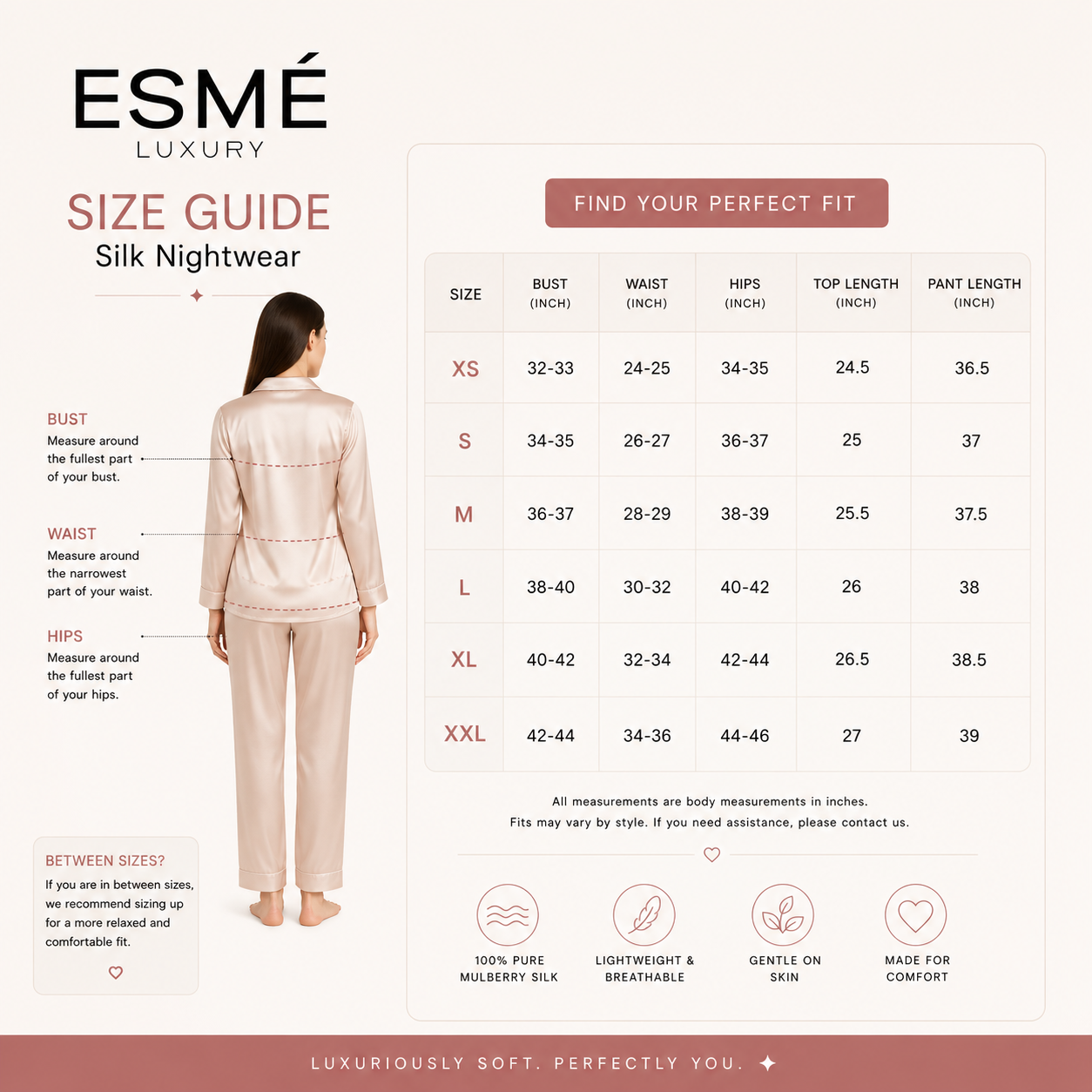 Pure Silk Sleepwear