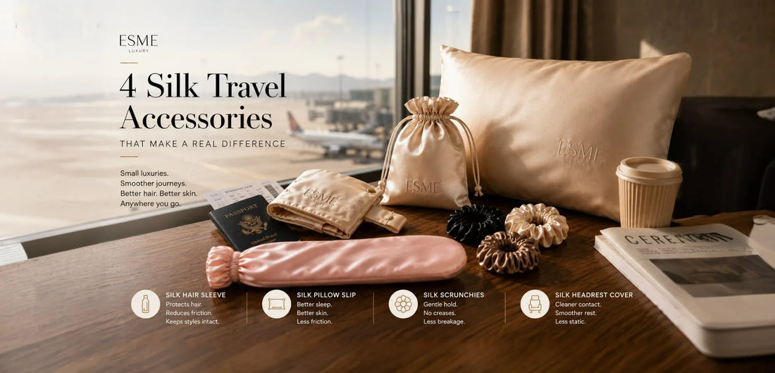 4 Silk Travel Accessories That Make a Real Difference