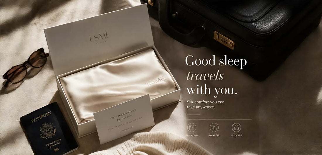 Why Every Traveler Ends Up Needing a Silk Pillow Slip