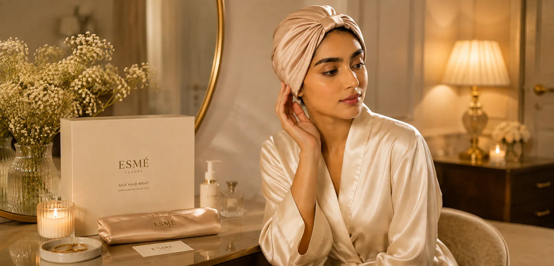 How Silk Hair Wraps Help Reduce Frizz and Hair Fall