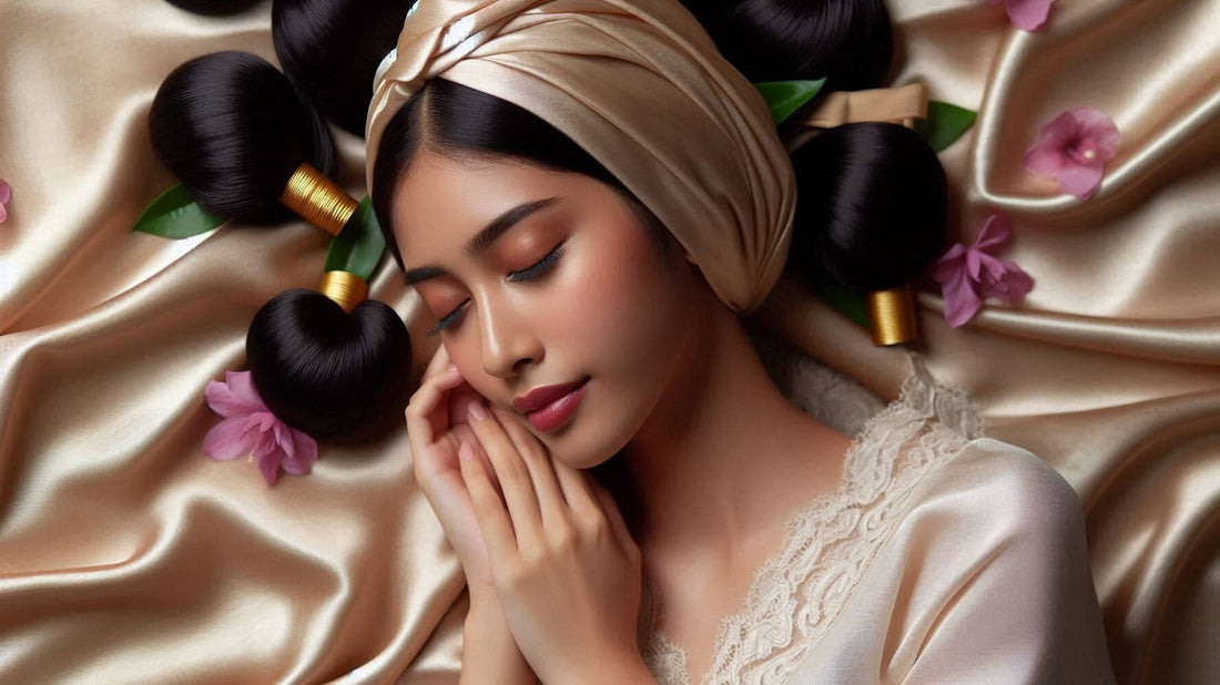 What Are the Sleeping Benefits of a Silk Hair Wrap?