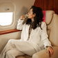 Mulberry Silk Headrest Cover Fiona - Esme Luxury