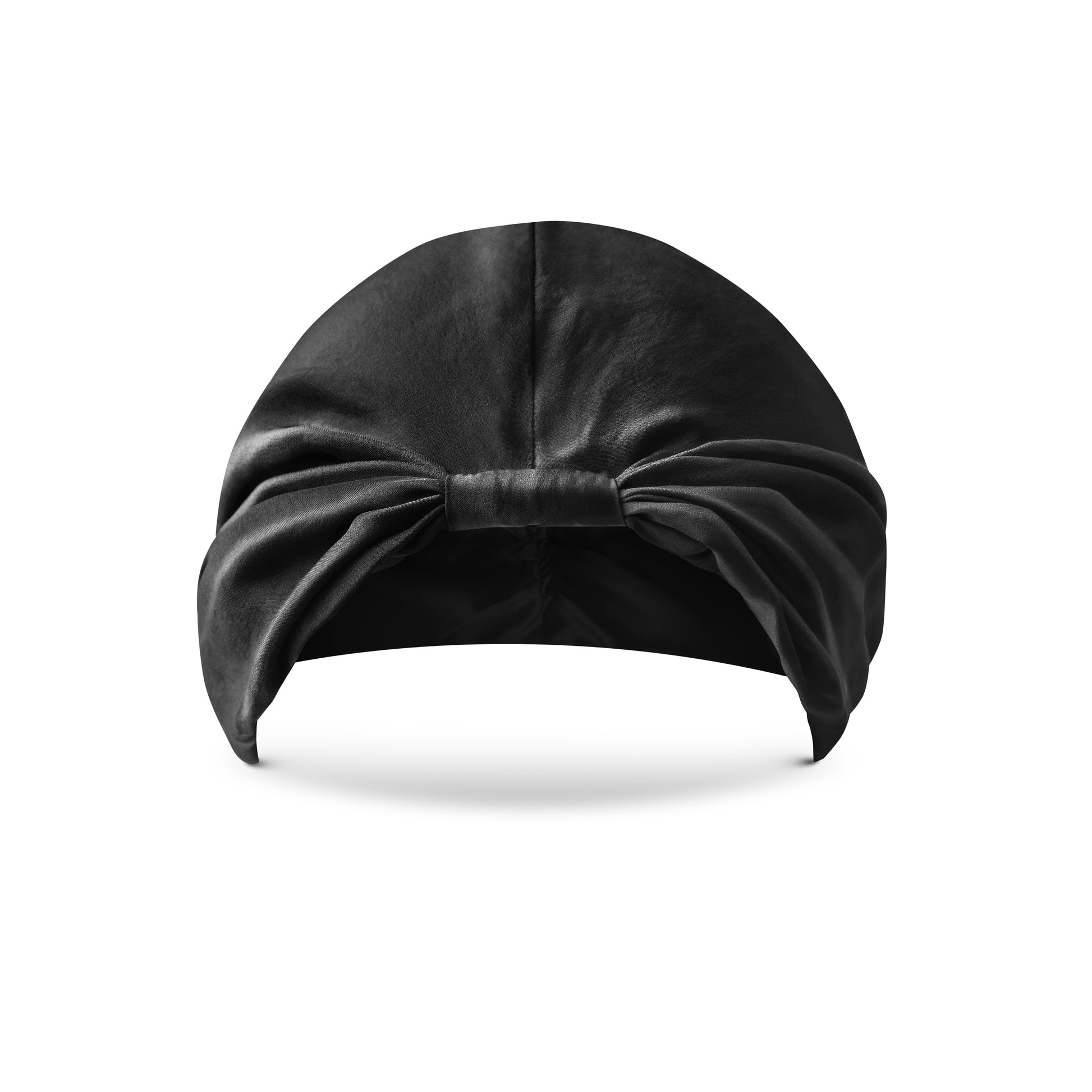 Afro Hair Silke Cap Black Pure Silk Hair Wrap
