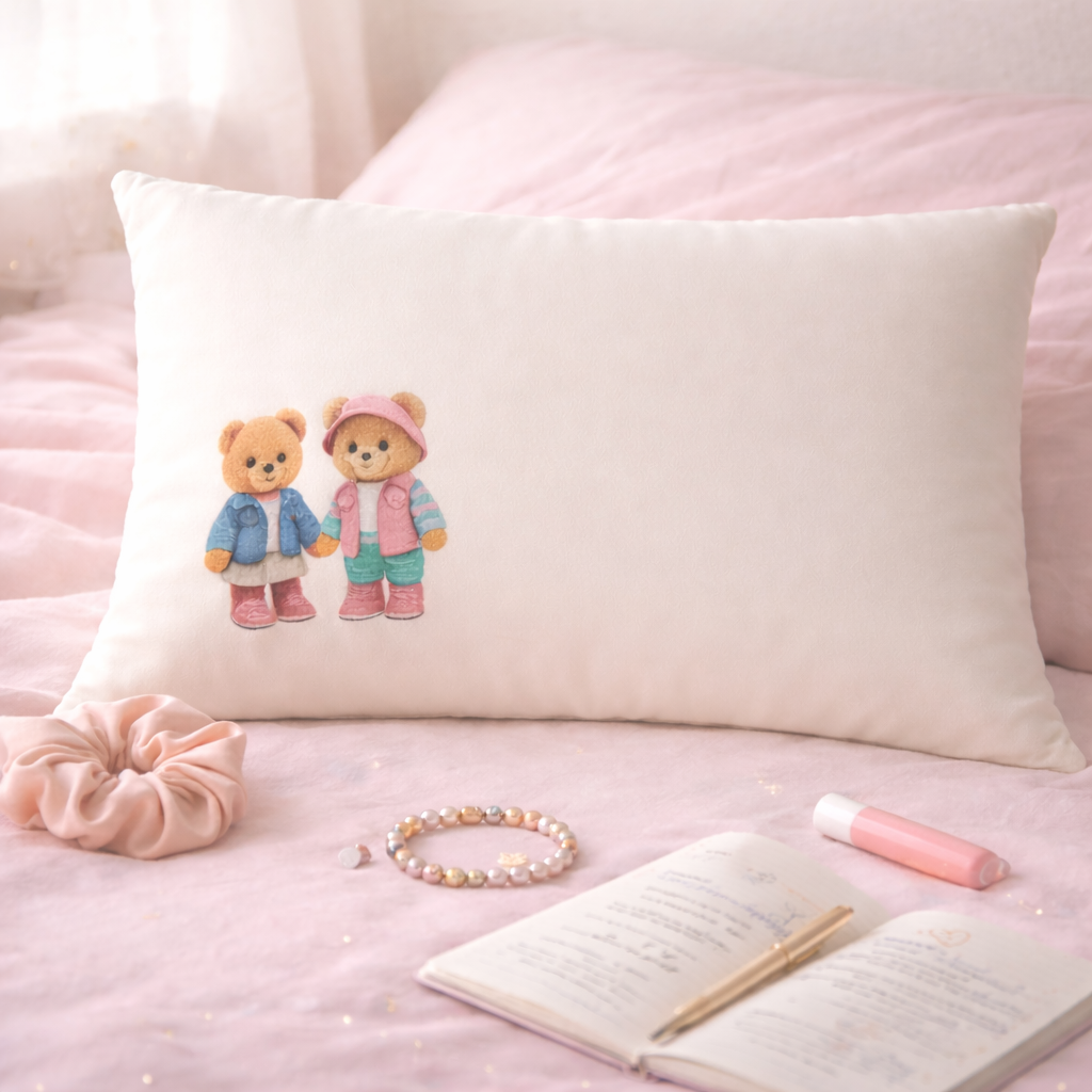 Pretty Dreams Silk Pillowcase- Ivory