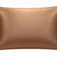 Dual Silk Pillowcase- Coffee (OEKO TEX certified)