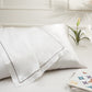White Pure Silk Pillowcase