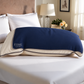 Pure Silk Pillow slip- Blue (OEKO-TEX Certified)