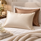 Dual Silk Pillowcase- Coffee (OEKO TEX certified)