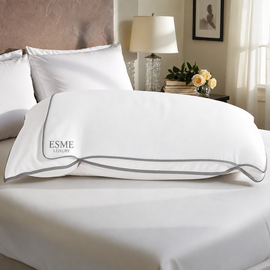 Pure Silk Pillow slip- White