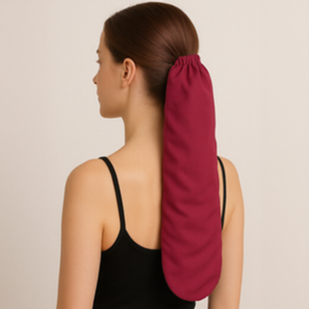 Silk Hair Sleeve- Burgundy