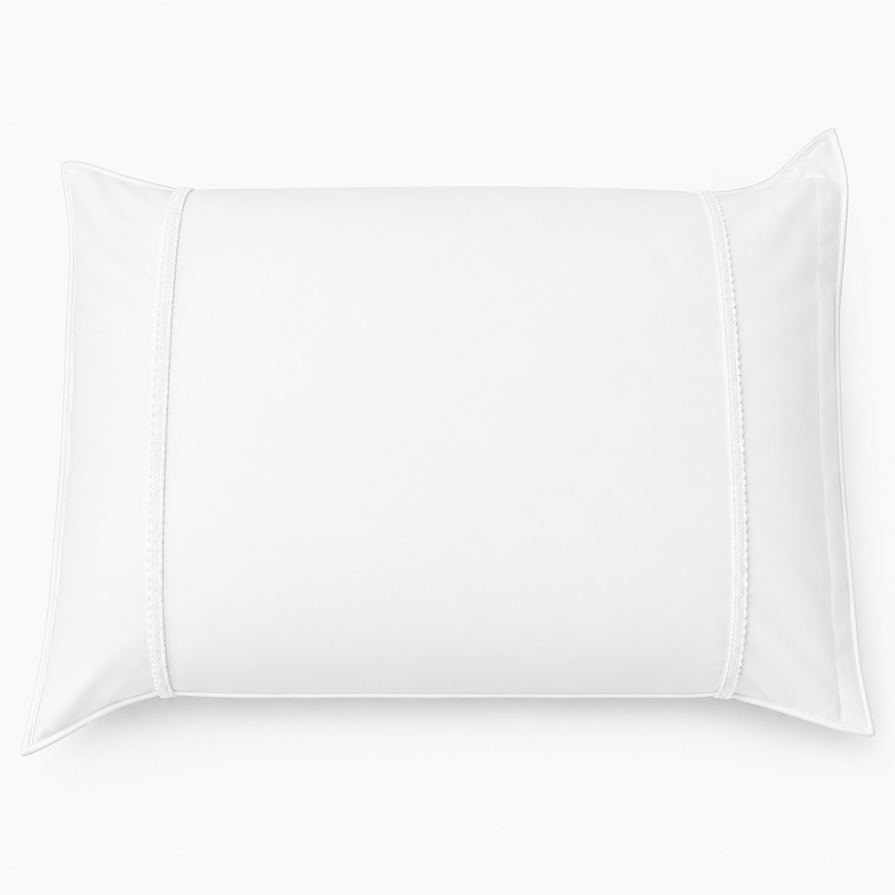 Pure Silk Pillow slip- White