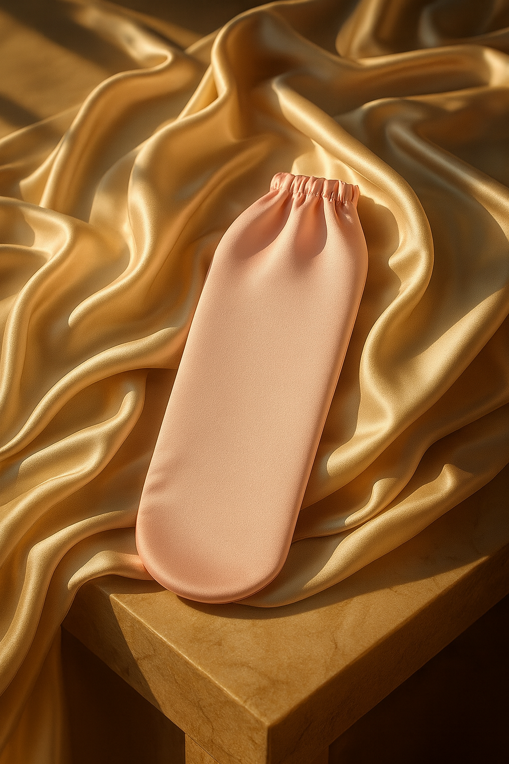 Silk Hair Sleeve- Pink