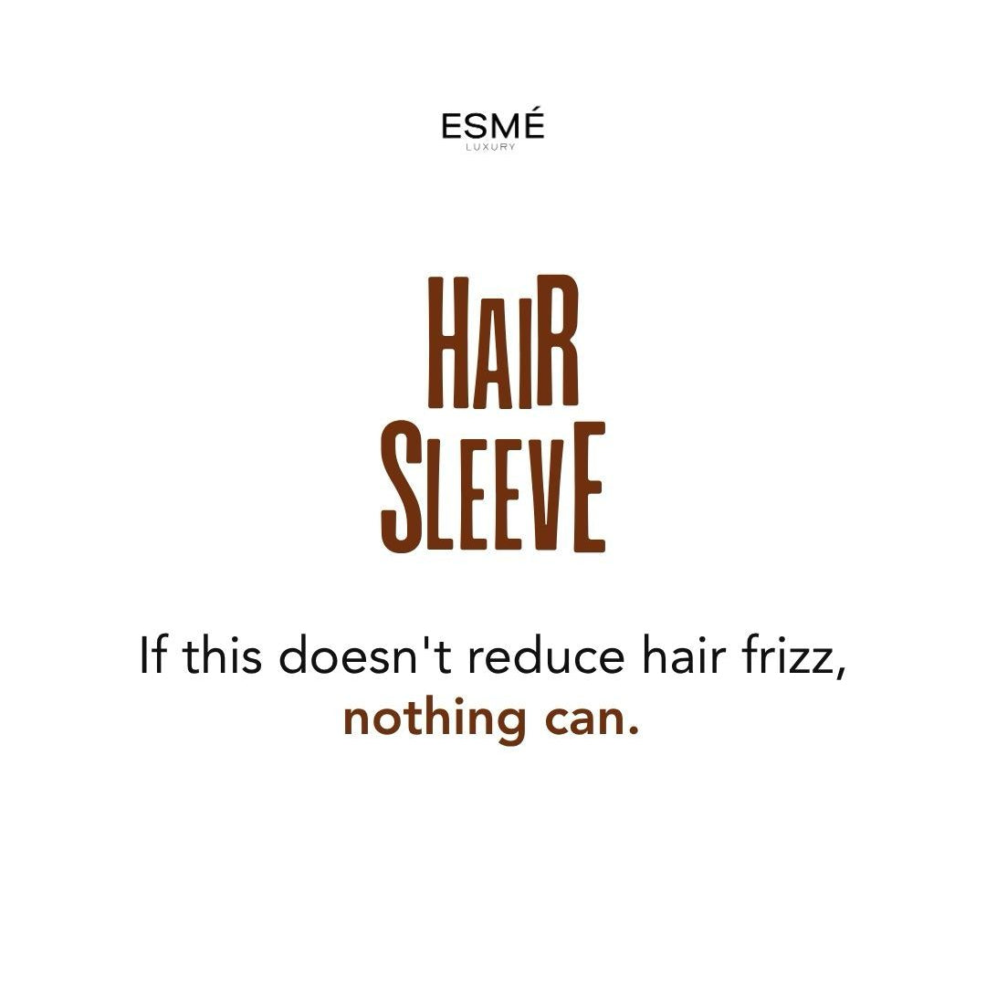 Silk Hair Sleeve- Black